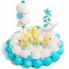 Gateaux de Bonbons - Les Oursons de Noël - Candymail - 27,42 € - Gateaux et bouquet de bonbons