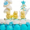 Gateaux de Bonbons - Les Oursons de Noël - Candymail - 27,42 € - Gateaux et bouquet de bonbons