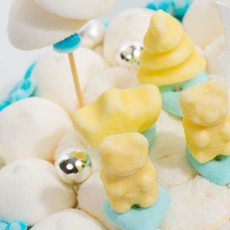 Gateaux de Bonbons - Les Oursons de Noël - Candymail - 27,42 € - Gateaux et bouquet de bonbons