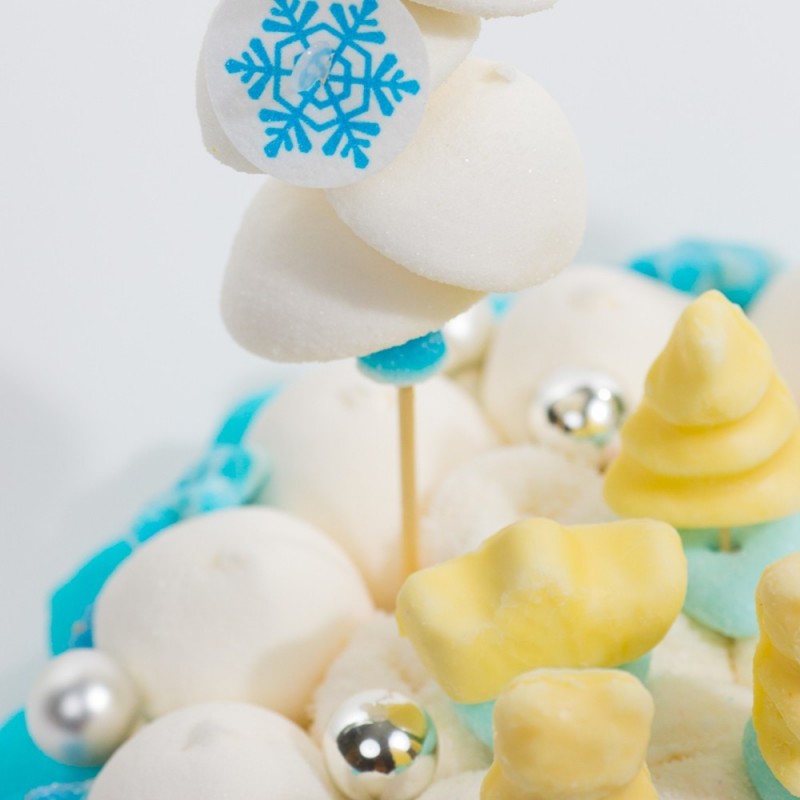 Gateaux de Bonbons - Les Oursons de Noël - Candymail - 27,42 € - Gateaux et bouquet de bonbons