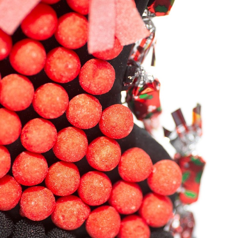 Gateaux de Bonbons - La Botte du Père Noël - Candymail - 25,90 € - Gateaux et bouquet de bonbons