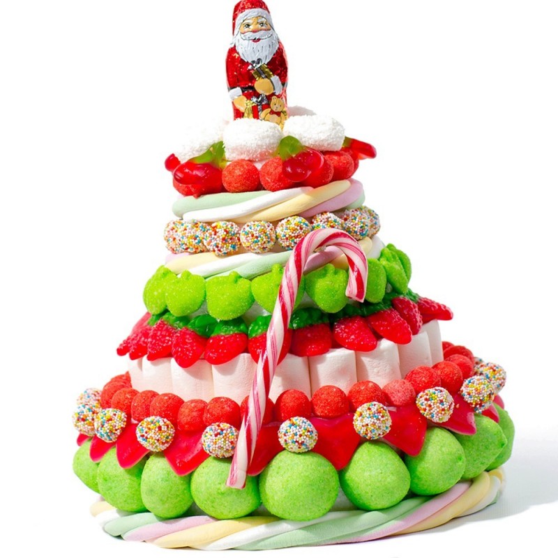 Gateaux de Bonbons - Ice Cream de Noël - Candymail - 49,90 € - Gateaux et bouquet de bonbons