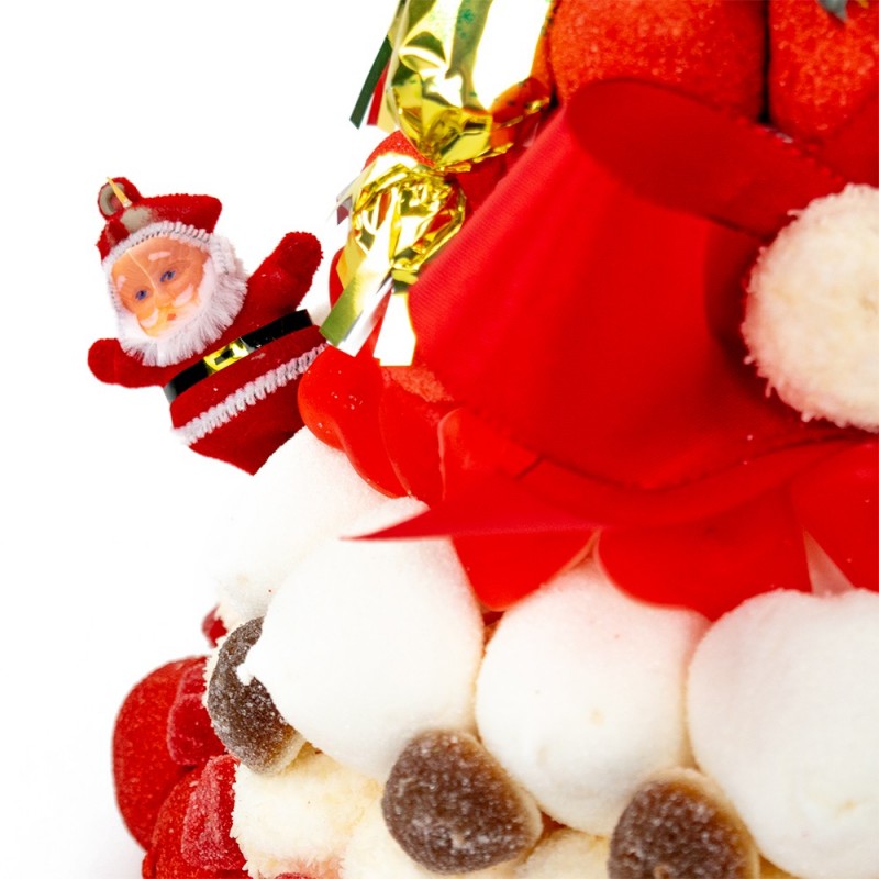 Gateaux de Bonbons - Red Christmas - Candymail - 39,90 € - Gateaux et bouquet de bonbons