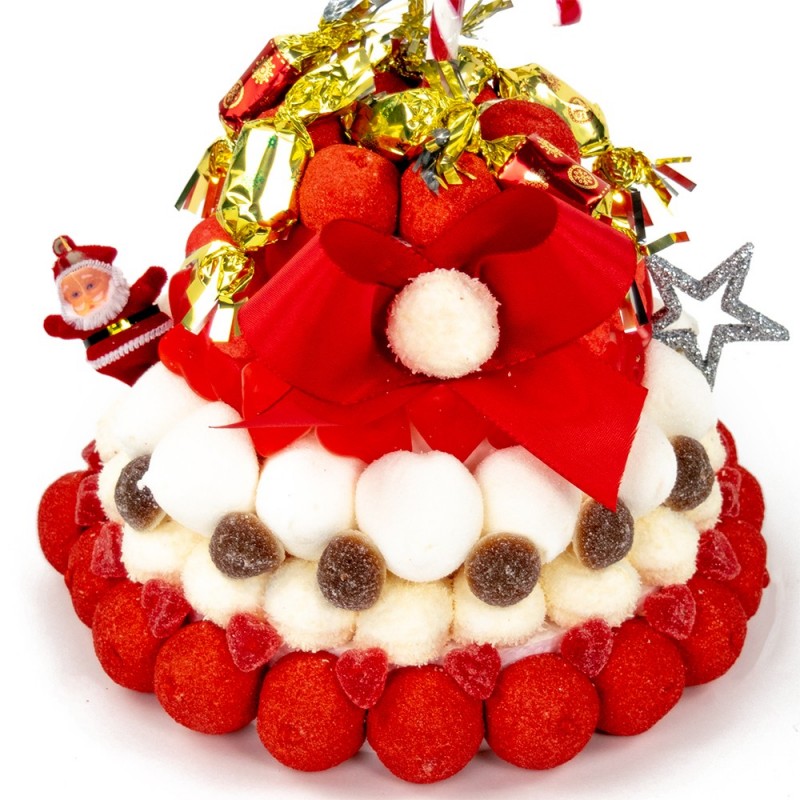 Gateaux de Bonbons - Red Christmas - Candymail - 39,90 € - Gateaux et bouquet de bonbons