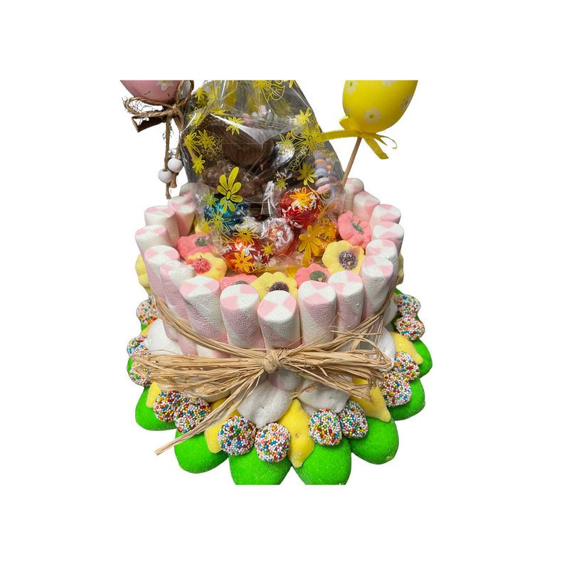 Gateaux de Bonbons - Nid de Pâques - Candymail - 39,90 € - Gateaux et bouquet de bonbons