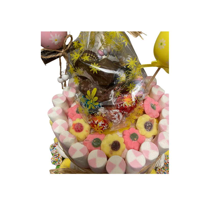 Gateaux de Bonbons - Nid de Pâques - Candymail - 39,90 € - Gateaux et bouquet de bonbons